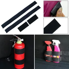 4 Pcs/set  Car tail box fire extinguisher fixing belt Automotive Car stickers storage velcro strip Auto Car Accessories