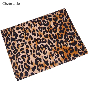 

Lychee Life 1Yard African Fabric Ankara Polyester Wax Leopard Real Wax Fabric For Party Dress Making Home Decoration