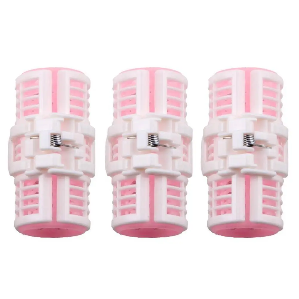 

3 pcs Hair Curler Spring Clip Grip Rollers DIY Hairstyle Home Use Salon Magic Bangs Hair Curler Roll Beauty Hair Styling Tool