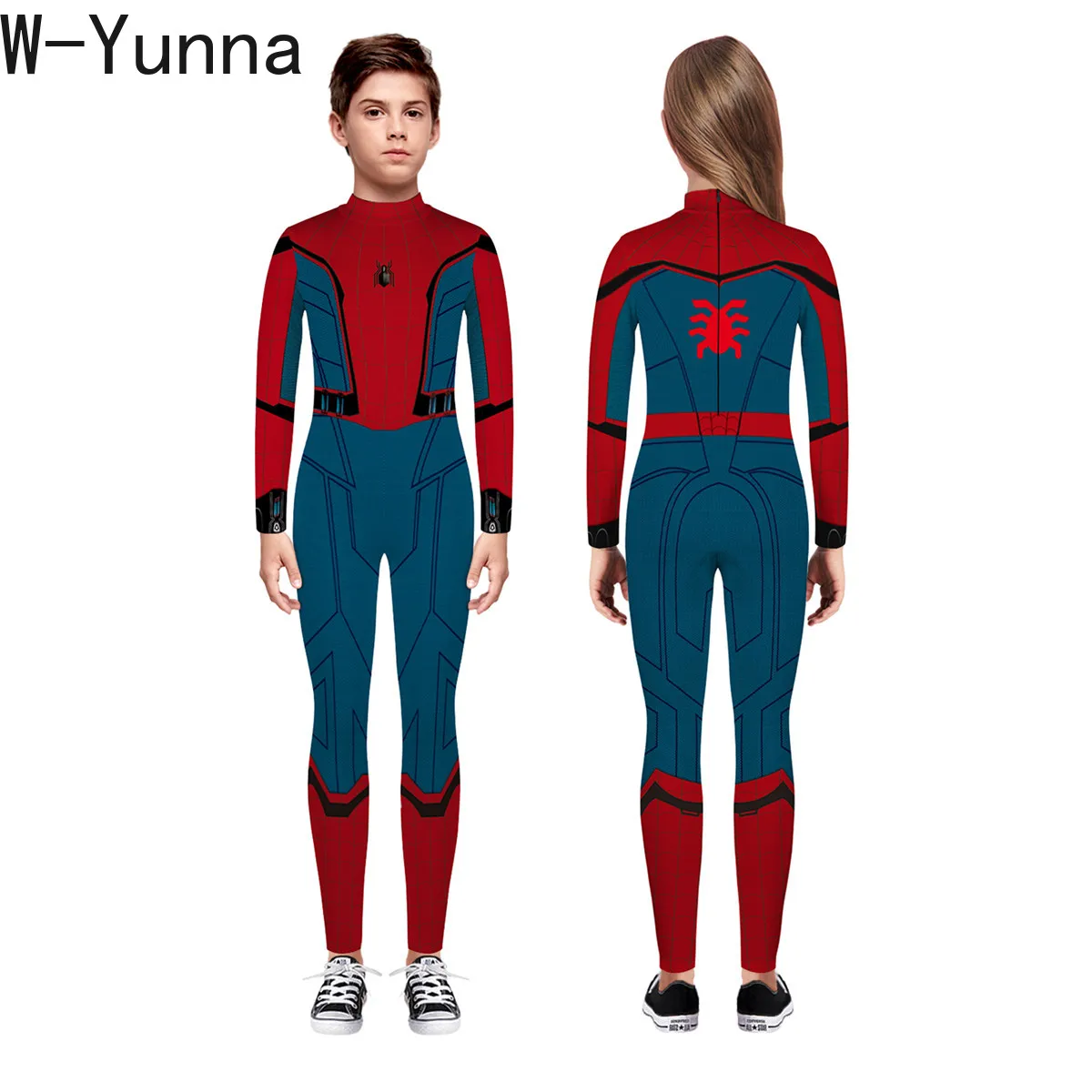 W Yunna/2019 г. Новые модные облегающие Комбинезоны для косплея в стиле унисекс с