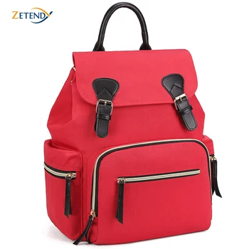 

Mommy Backpack Nylon Material Storage Backpack With USB Charging Interface Multifunction Outdoor Travel Waterproof Large Bags