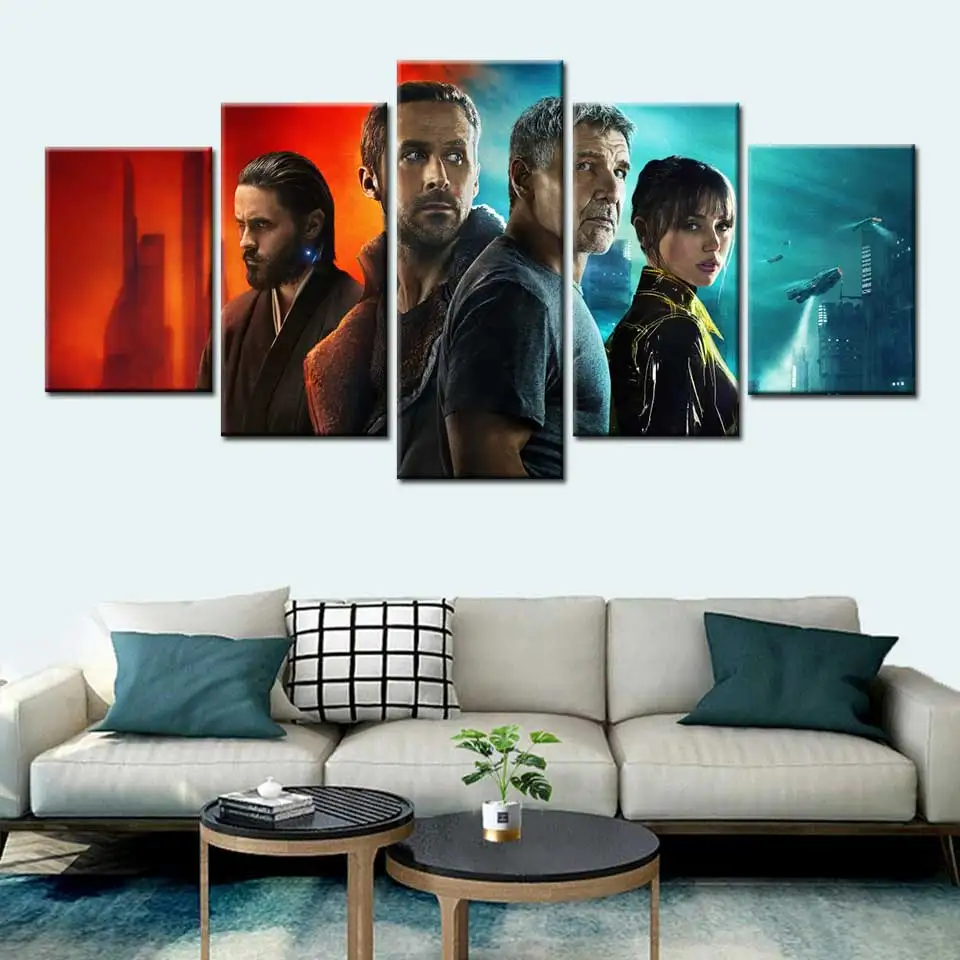 Бегунок с лезвием из фильма 2049 персонажей плакат и принты Высококачественная