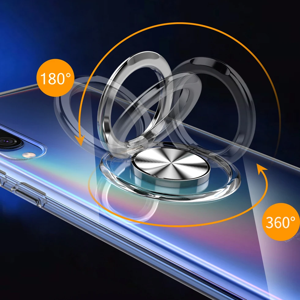 Противоударный прозрачный силиконовый чехол для Xiaomi Mi 9 SE 8 Mi9 Mi8 металлический с