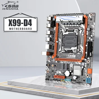 شراءJINGSHA X99 D4 ثنائي القنوات اللوحة LGA 2011-v3 E5 V3 CPU 2 * DDR4 DIMM 4 * SATA 3 PCI-EX16 / ECC REG ذاكرة عشوائيّة للحاسوب المكتبي مع Wifi