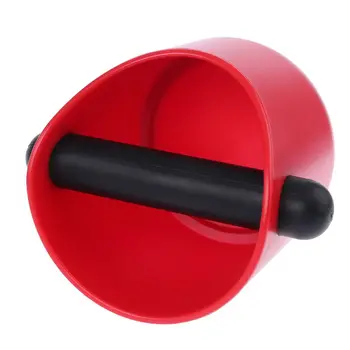 

Coffee Knock Box Expresso Grinds Waste Container Tamper Bin Powder Storage With Rubber Bar C63B