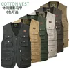 Plus Size S-4XL Tactical Masculine Waistcoat Male Multi Pocket Unloading Sleeveless Vest Photographer Reporter Summer Jacket ► Photo 2/6