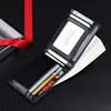 GENODERN RFID Blocking Men Mini Leather Ultra Fashion Dollar Slim Male Purse 3