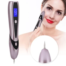 ЖК-дисплей 9 уровней ручка для удаления пятен игла для удаления родинок лица веснушки моль удаления бородавки мозоли пятновыводитель темных загрязнений машина красоты
