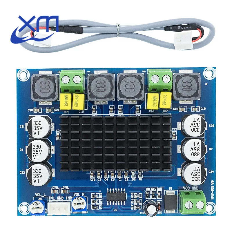 Двухканальная цифровая плата усилителя мощности TPA3116D2 2*120 Вт TDA3116|Интегральные