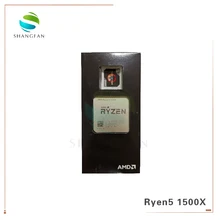 Центральный процессор AMD Ryzen 5 1500X R5 1500X3,5 GHz четырехъядерный процессор 65W YD150XBBM4GAE Socket AM4