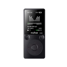 Mahdi M360 8G Mp4 Player Alarm Clock Fm Radio E-Book Recording Built-In Speaker Support Tf Card Metal Sport With Earphone