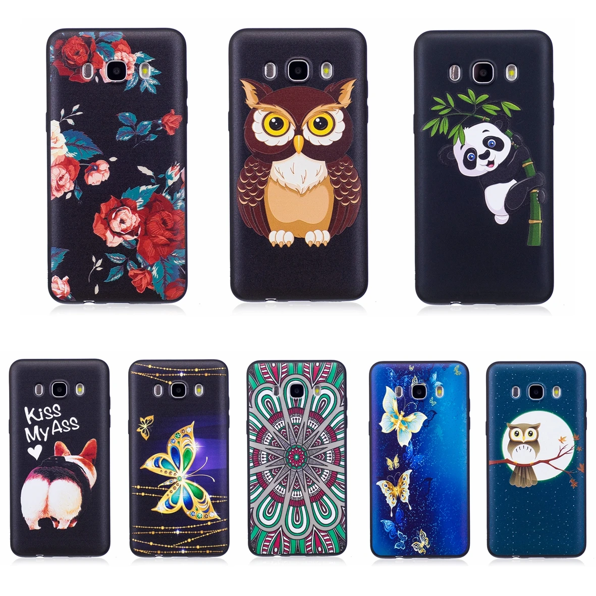 Case For Samsung Galaxy J5 2016 J510 J510F Soft TPU Silicone Back Bumper Cover J 5 510 510F Phone Shells Cases |