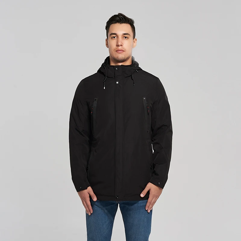 

New 2021 mens jackets and coats High Quality Spring Autumn Cotton Padded Casual Men's Jackets Waterproof Spring Outerwear Warm