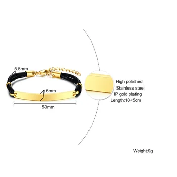 

FXM GK2 stainless steel bangle hot sell popular bracelet single steel material gold color real leather bracelet