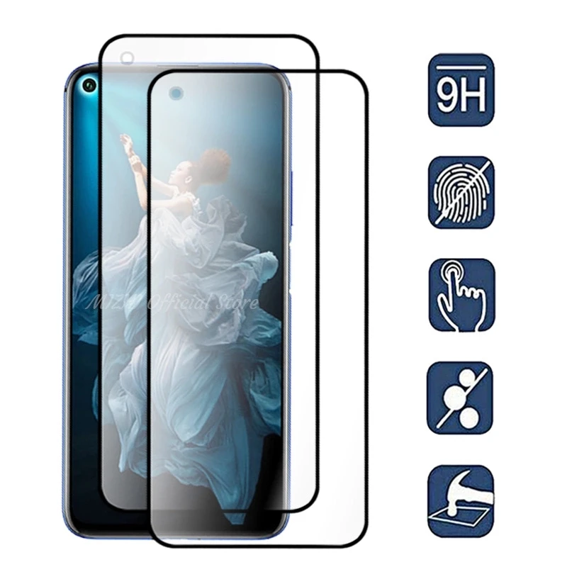 

2pcs/lot protective glass for huawei honor 20 Pro honor20pro glass on honor20 yal-l21 yal-l41 tremp Safety glasses film 6.26''