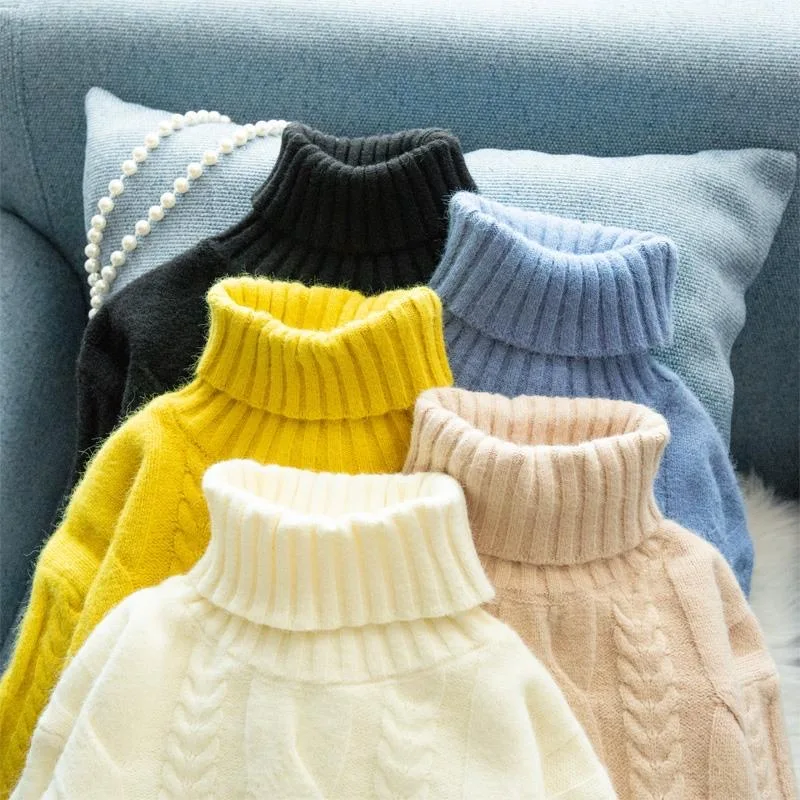 knee length dresses for ladies Celeste Yellow Green Chunky Dress – Long Sleeve Sweater Dress