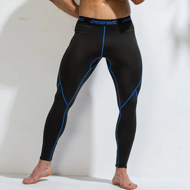 PRO Fitness Running Tights Leggings Men Compression Pants Gym Man Sportswear Yoga Workout Legging Basketball Tracksuit XU | Спорт и