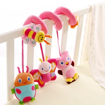 

Baby Toys Infant Crib bumper Newborn Rattles Knowledge Around Multi-Touch Colorful Bed Bumper for Kids toys Bed Around Crib Bed