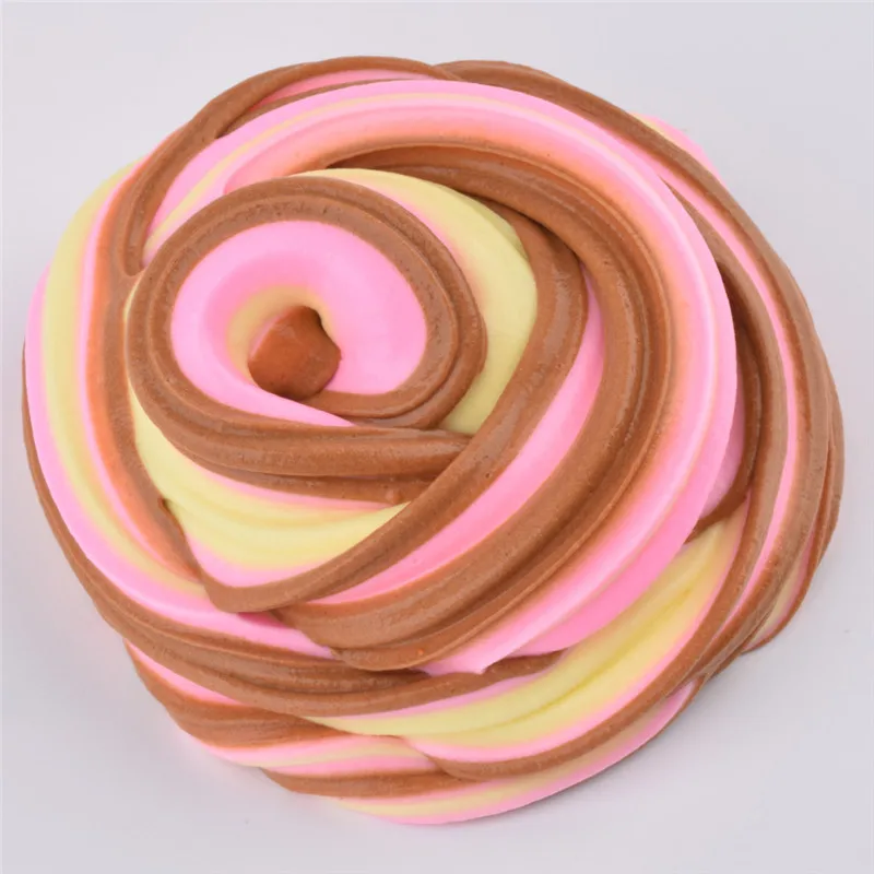 slime additives Fluffy Cloud Slime Scented Therapeutic Putty Cotton Candy Slime Supplies Stress zabawki dla dzieci  #4AA14 (17)