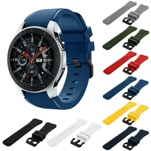 Мягкий силиконовый ремешок для часов, сменный ремешок для samsung Galaxy Watch 46 мм, браслет, умные часы, монитор сердечного ритма