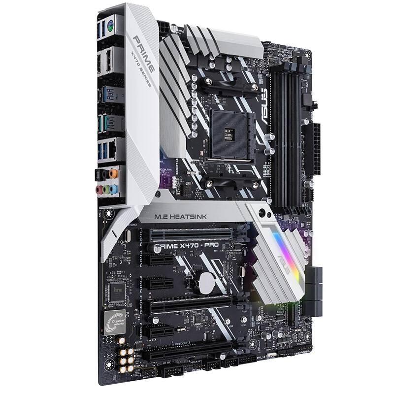 Материнская плата Asus PRIME X470-PRO+ R7 3800X set X470 AM4+ комплект процессора