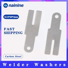 100 шт 0,15*20*4 никелированные стальные полосы ремень листы для аккумуляторная машина для точечной сварки сварочные шайбы HW090