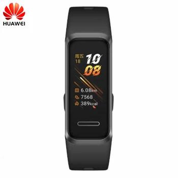 

Original Huawei Band 4 Smart Watch SmartBand Music Control Heart Rate Health Monitor New Watch Faces USB plug Charge