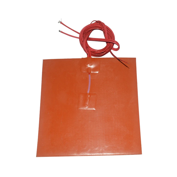 

Silicone heating pad heater 250mmx250mm for 3d printer heat bed