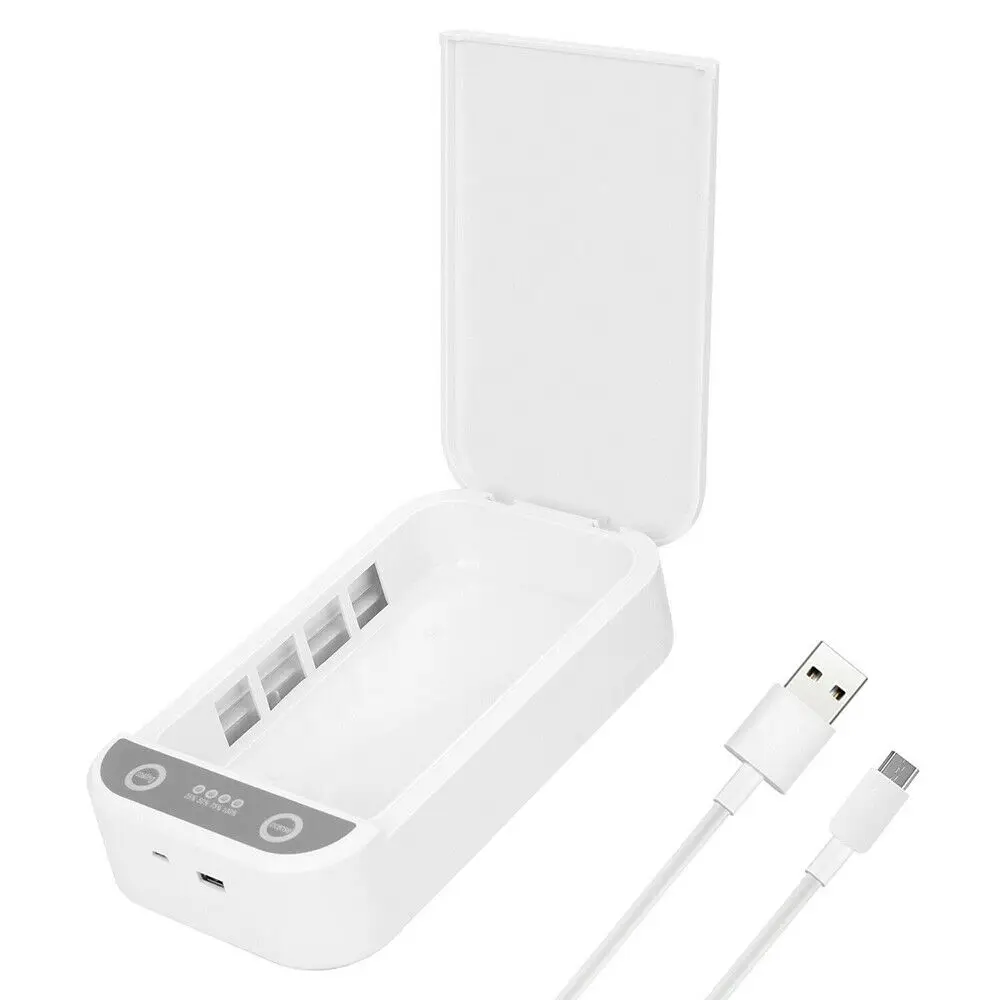 WAKYME UVC Sterilizer Germicidal UV Lamp USB Disinfector Ultraviolet Disinfection Box Light for Face Mask Jewelry Watch Phone | Лампы и
