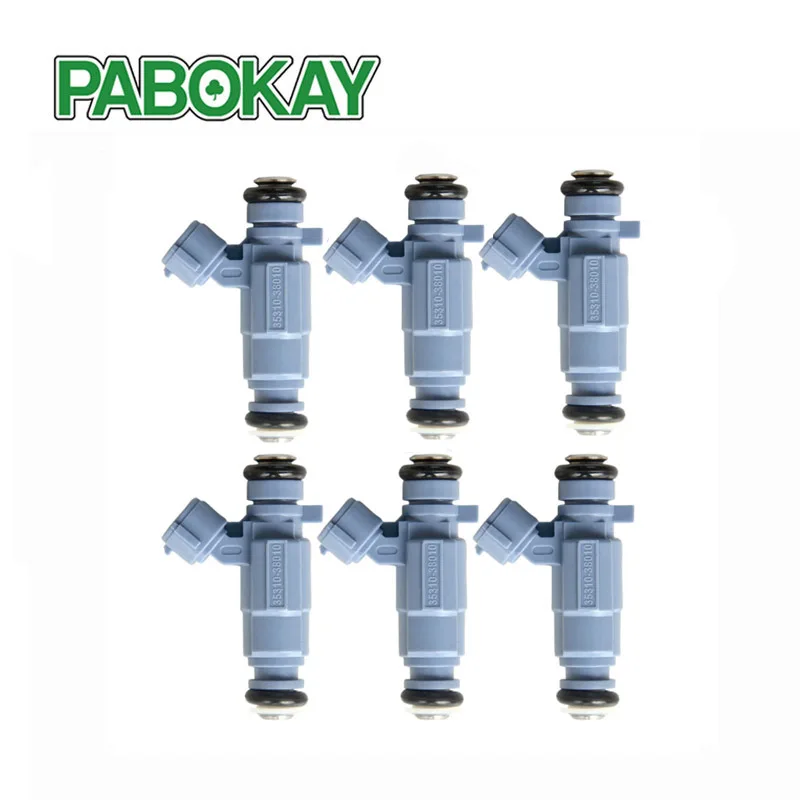 

6 x Fuel Injector Kit For Hyundai-Kia 2.4L 3.5L 35310-38010 3531038010 Brand New