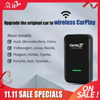 2021 Hot Carlinkit 3.0 Carplay Wireless Adapter Auto Bluetooth Connect Wired Charger Original Car Upgrade Multimedia USB Dongle 1