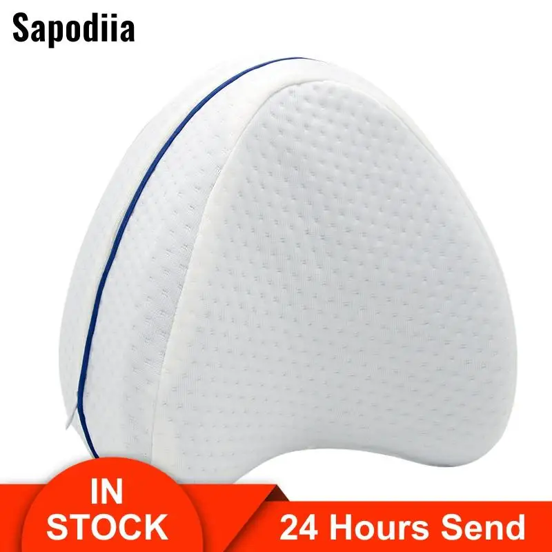 Cushion Memory Foam Knee Leg Foot Pillow Cover Support Wedge Relieve Orthopaedic