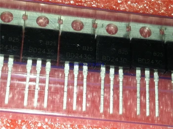 

10pcs/lot BD243C BD243 100V 6A TO-220 In Stock