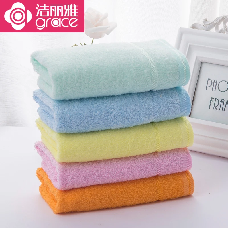 Хлопковое впитывающее полотенце из микрофибры высокого качества, детское полотенце для ванной комнаты, мягкое полотенце Toallas Toalha De Banho, товары для дома JJ60MJ - Color: A
