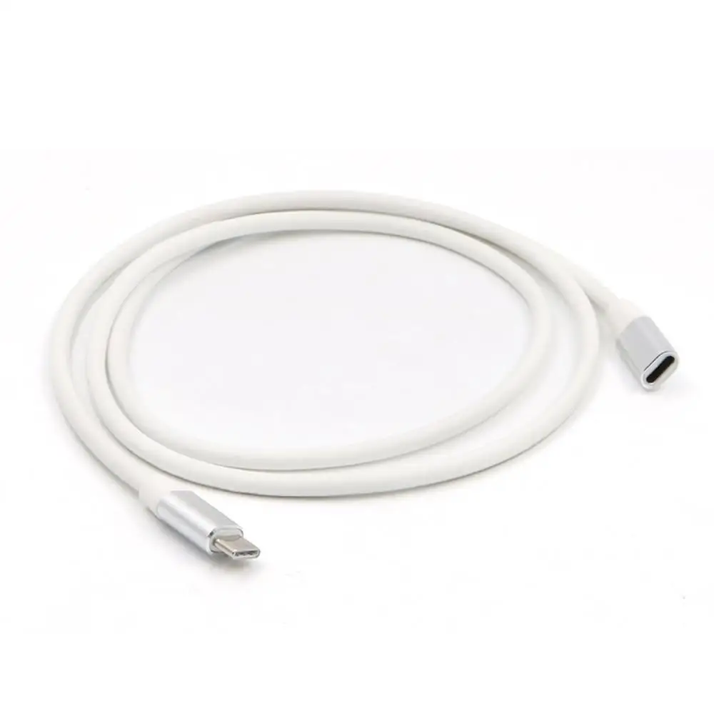 1 метр usb type C кабель-удлинитель USB 3,1 USB-C Штекерный к женскому удлиняющий провод удлинитель шнур соединитель док-станция