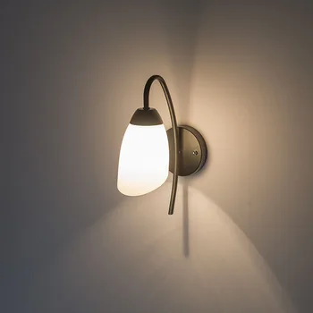 

2020 New Arrival Wall Light Light Abajur Bedroom Bedside Wall Lamp Led Northern Post Modern Indoor Simple Living Room Corridor
