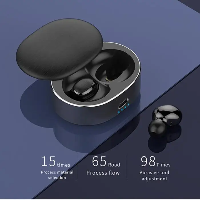 Мини TWS гарнитуры стерео беспроводные Bluetooth наушники в ухо стерео шум наушники с шумоподавлением с зарядным устройством спортивные наушники
