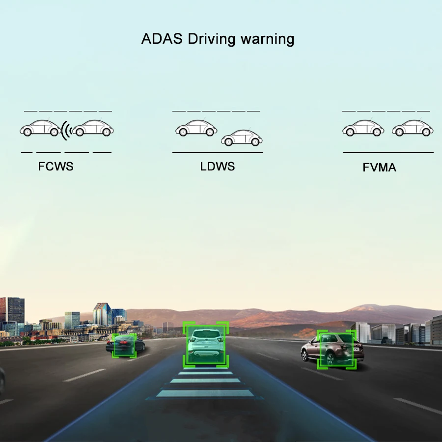 TOPSOURCE 3-CH Автомобильный видеорегистратор ADAS 4G Android зеркало заднего вида 2+ 32GB FHD 1080P специальный кронштейн авто камера DashCam для такси Новинка