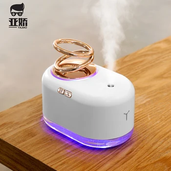 

YAJIAO New Air Humidifier Suspension Decompression USB Aroma Diffuser LED Lights Cool Mist Maker Air Purifier for Home Office