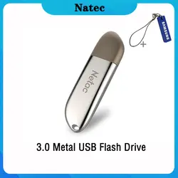 USB флеш-накопитель Netac 32 64 128 16 Гб металлический Флешка 128 Гб 64 ГБ 32 ГБ 16 ГБ флеш-накопитель 3,0 USB флешка диск на ключе память для телефона