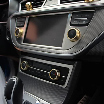 

For Geely Atlas Emgrand NL-3 Proton X70 4pcs/Set Car AC Knob Aluminum alloy Air Conditioning Heat Control Switch Accessories