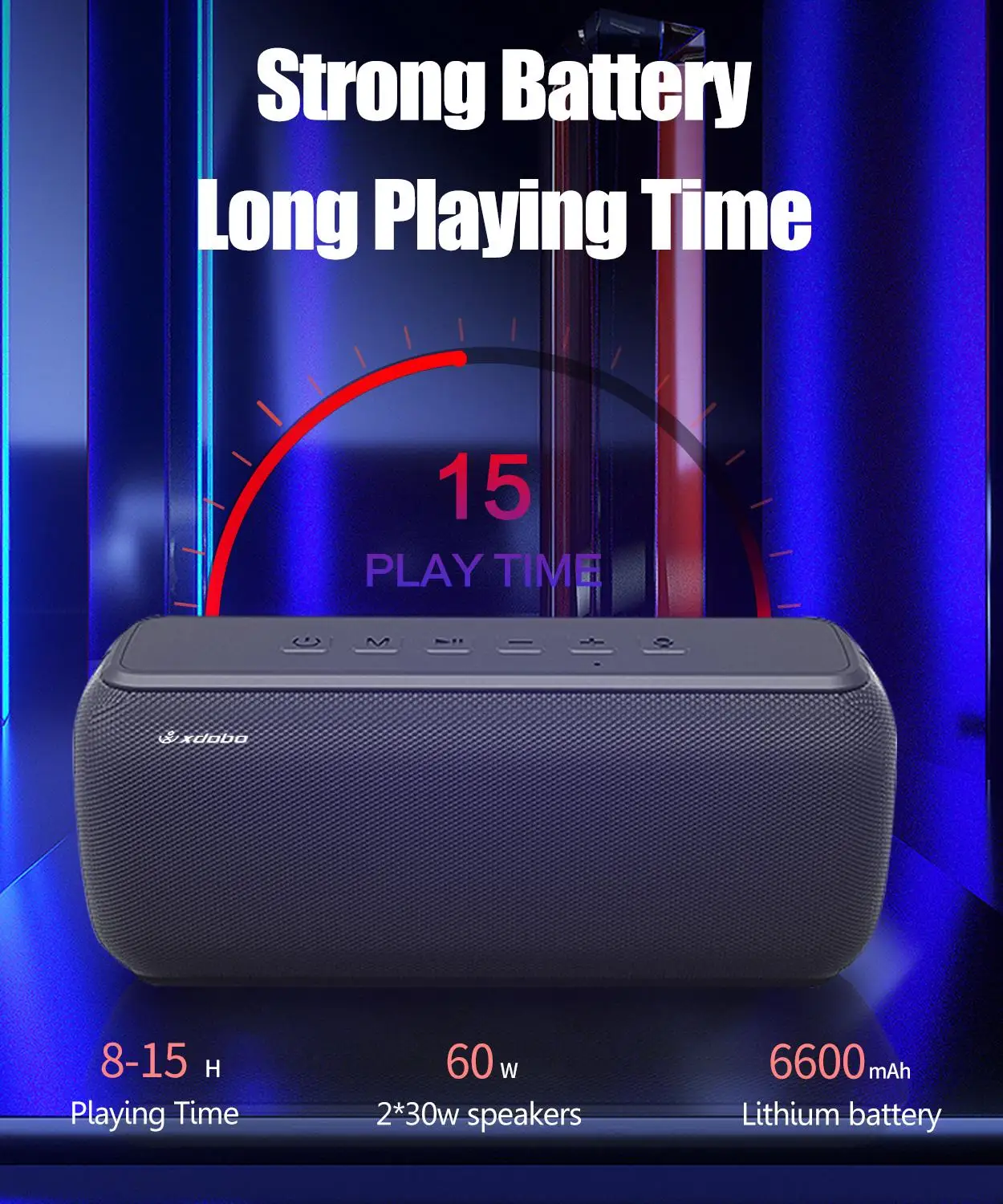 Xdobo X8 60w Portable Bluetooth 