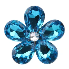 Освежитель воздуха для автомобиля, освежитель воздуха, освежитель воздуха с зажимом для духов, стразы, кристаллический цветок, диффузор, украшение салона автомобиля