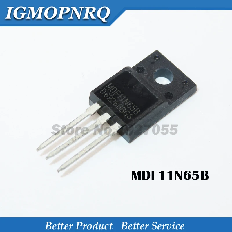 10pcs Mdf4n60 Mdf4n65b To-220f Mdf7n65b Mdf9n50 To-220 Mdf10n65b ...