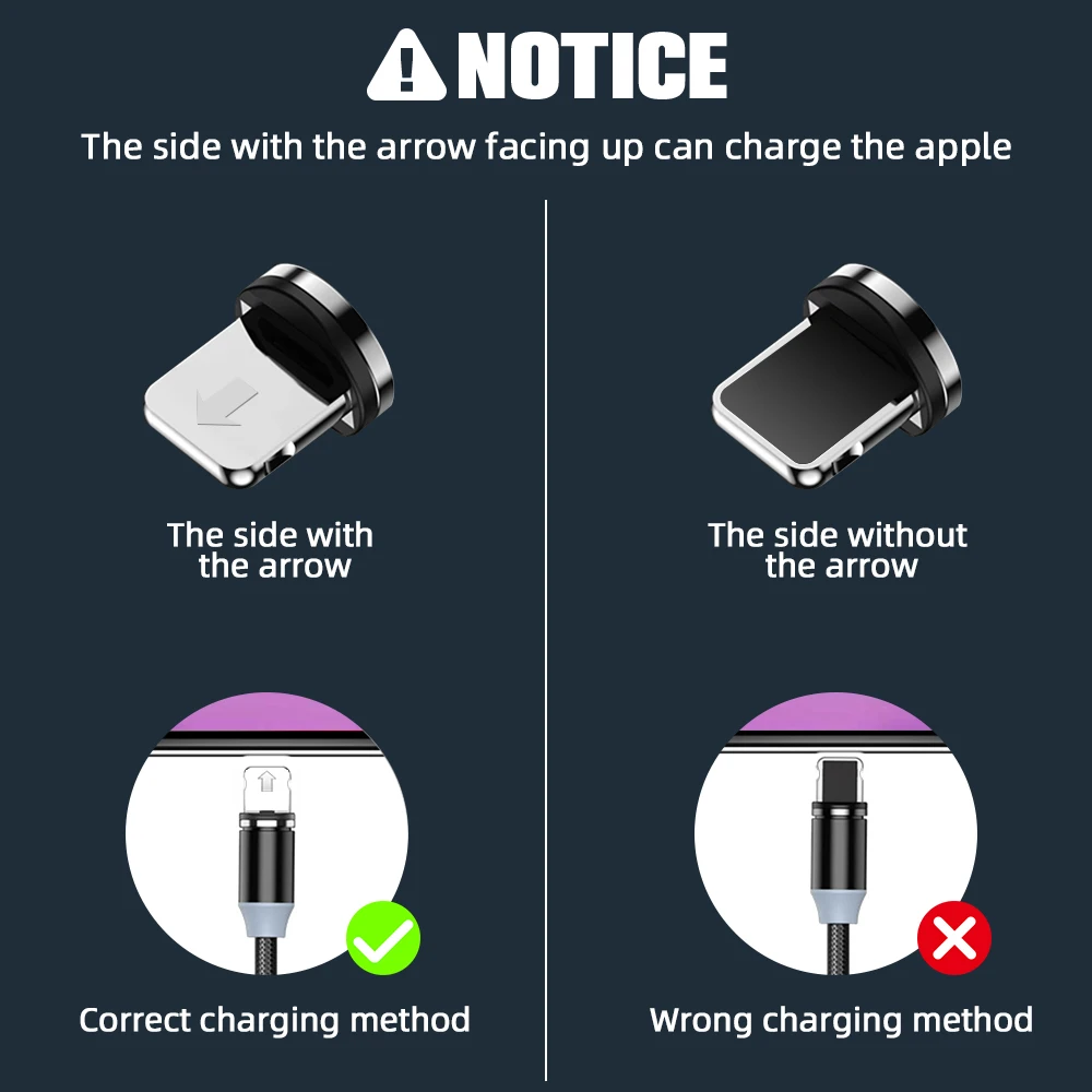 Магнитный кабель USB для быстрой зарядки кабель usb type C Магнитный кабель для зарядки данных Micro USB кабель для мобильного телефона usb-кабель