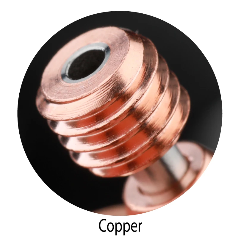 Mellow All-metal nf V6-crazy Calor Quebrar Cobre & Bocal da Impressora 3d Garganta para 1.75 mm v6 Hotend Aquecedor Bloco Aço Inoxidável - Imagem 3