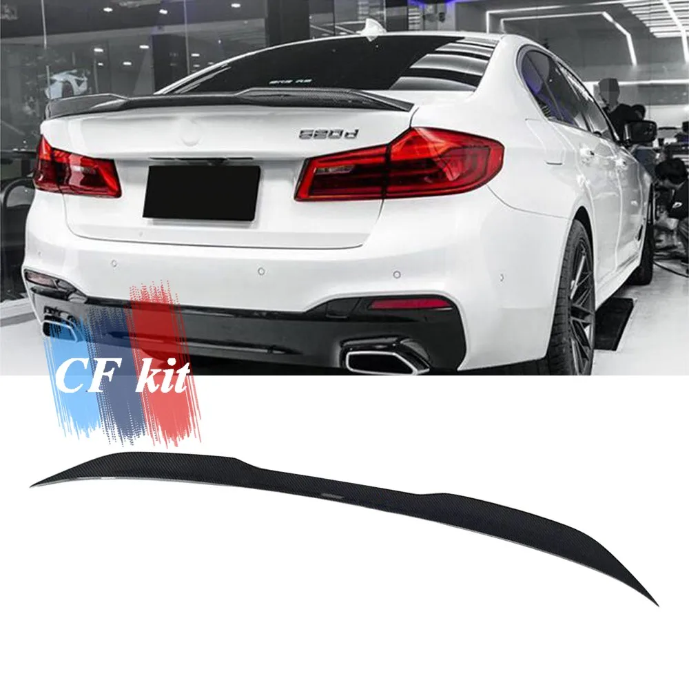 Комплект спойлера из углеродного волокна CF для BMW 5 серии G30 F90 M5 губа заднего