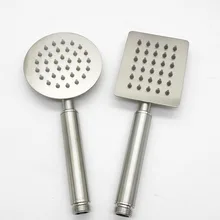 

Stainless steel shower, high-quality pressurized watering can, round and square high-pressure hand shower, shower accessories