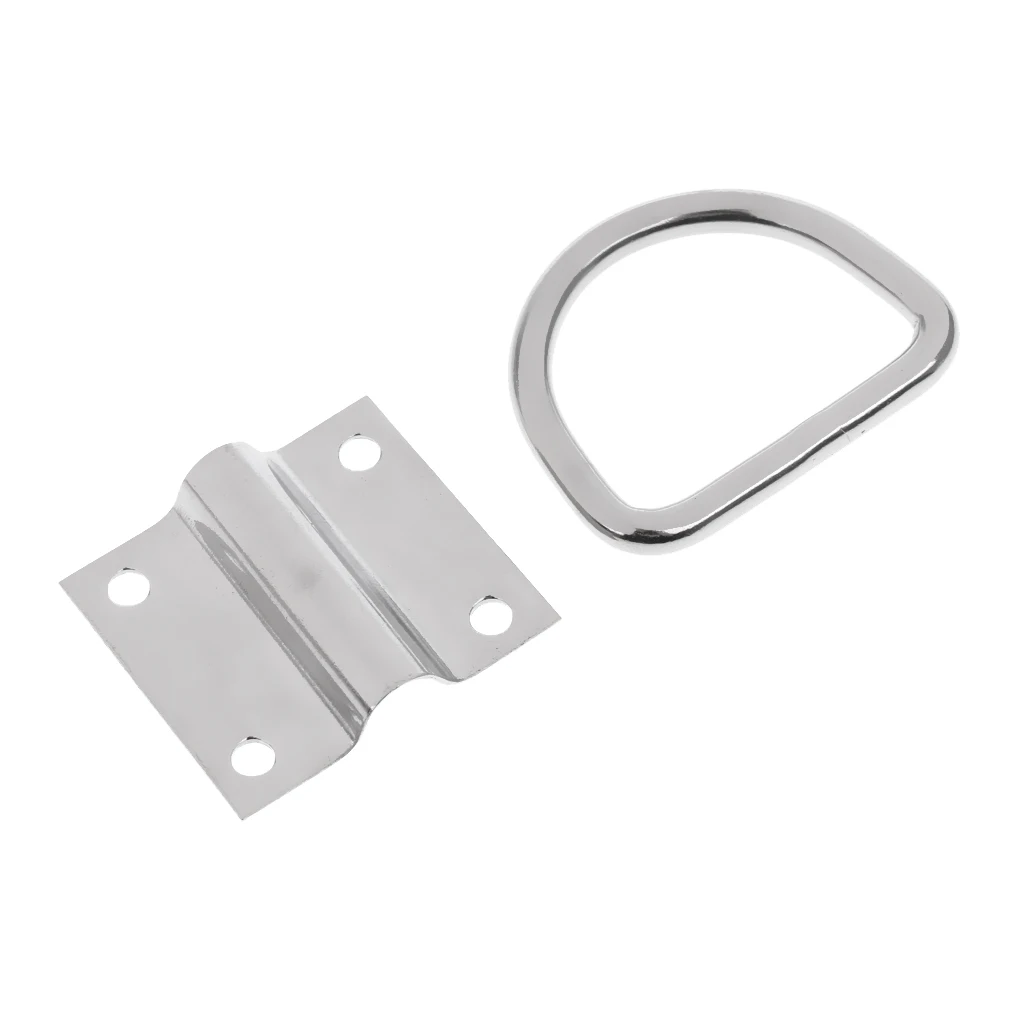 D Ring Tie Down Ring Load Anchor Trailer Forged Lashing Ring Surface Mount