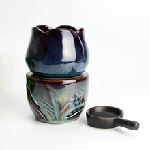 Большой емкости разделенные Ароматические свечи для ароматерапии лампа Аромалампа изысканный подарок гостиная домашний декор